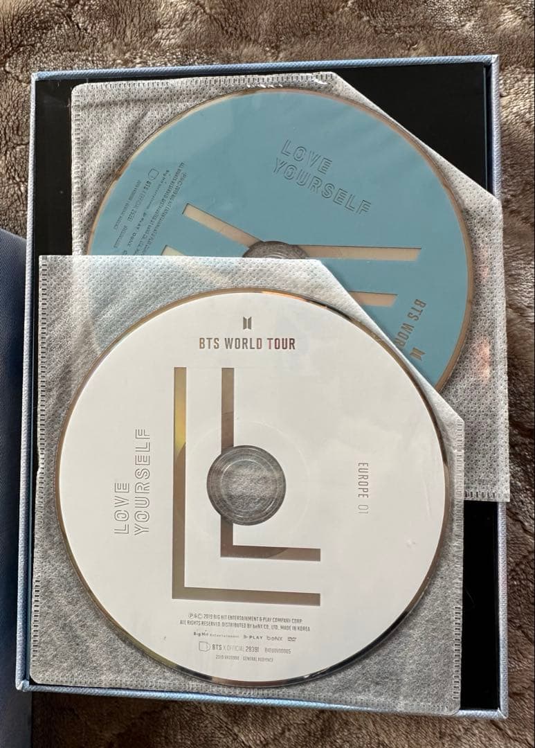 BTS LOVE YOURSELF EUROPE DVDセット