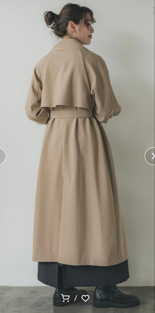 【美品】PUBLIC TOKYO アンバーヨーク トレンチコート