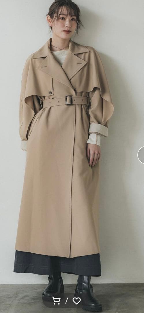 【美品】PUBLIC TOKYO アンバーヨーク トレンチコート