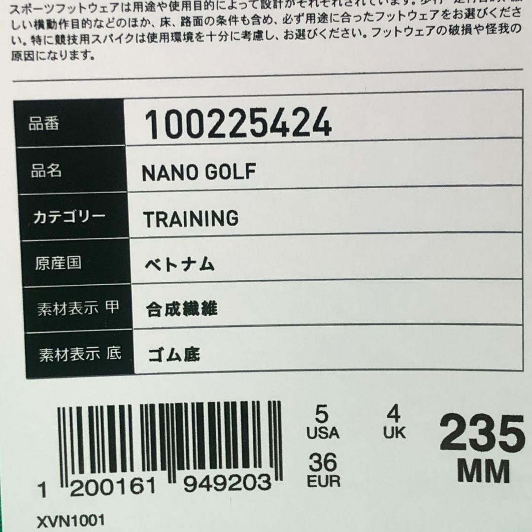 Reebok　ナノ ゴルフ　シューズ　23.5cm【新品】レディース　リーボック