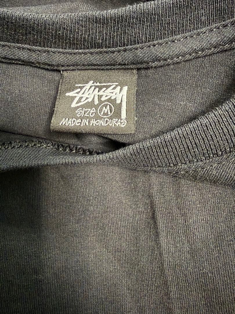 Stussy 猫イラスト Tシャツ M ブラック