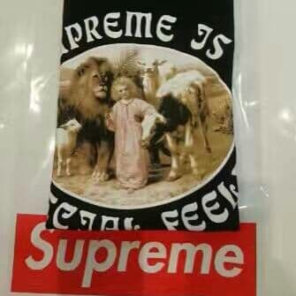 新品SUPREME Feeling Tee Lサイズ シュプリーム Tシャツ 黒