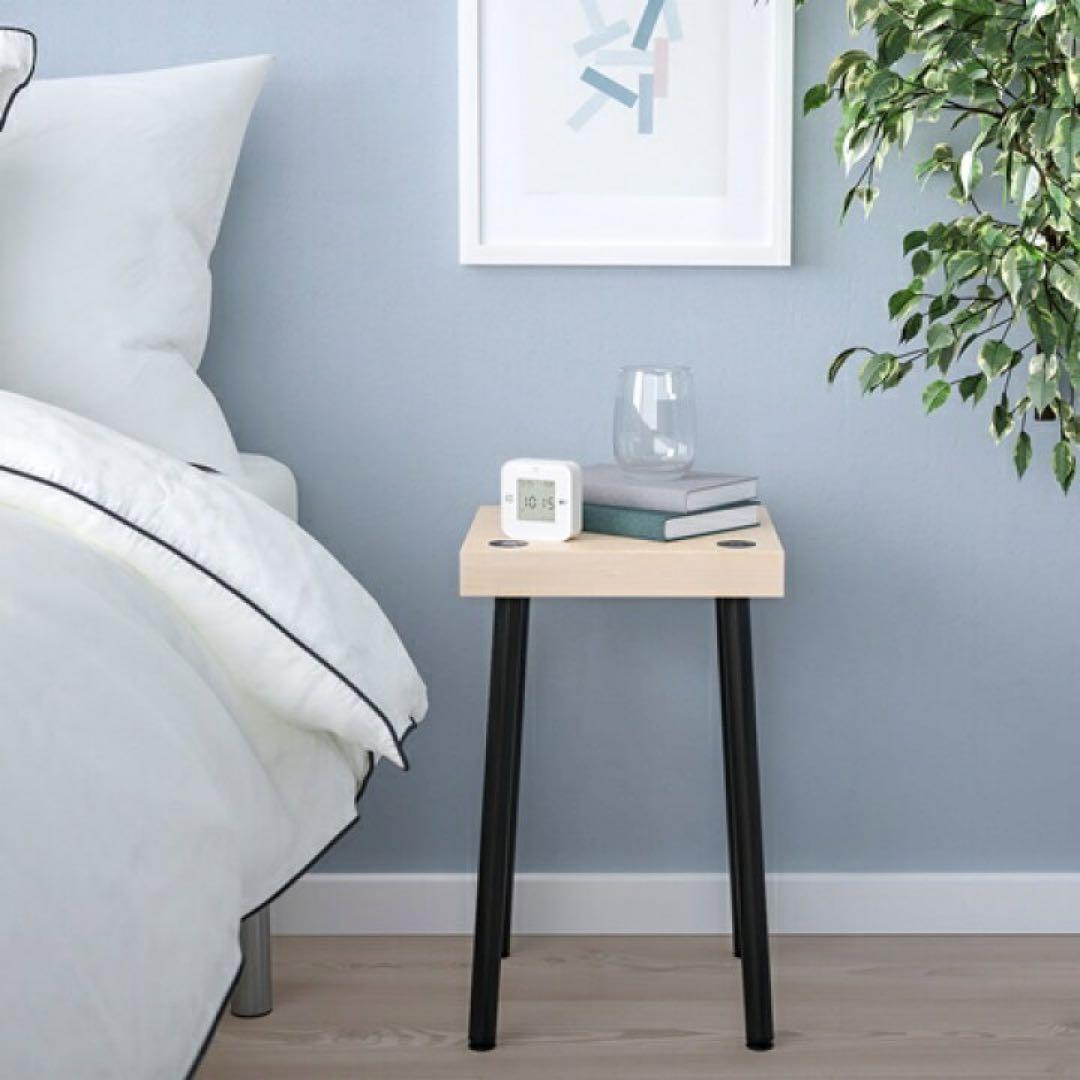 イケア　IKEA フリードネス　FRIDNÄS ネストテーブル2脚　スツール2脚