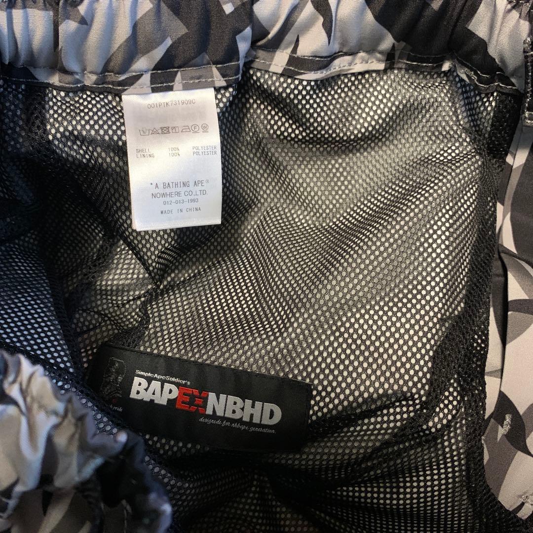スノーボード BAPE X NBHD TRIAL CAMO JACKET TRACKPANTS