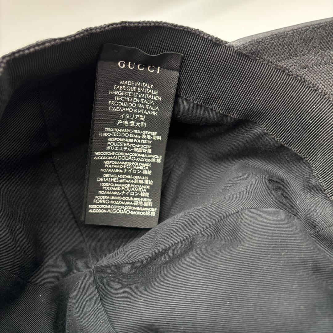 極美品　正規品　GUCCI グッチ シェリーライン　キャップ　帽子　M 58cm