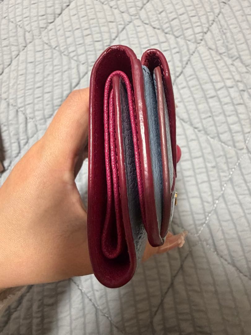 rrr miumiu マドラス ラブレター 三つ折財布