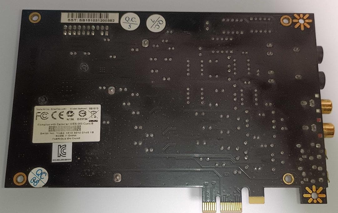 拡張カード Sound Blaster ZXR