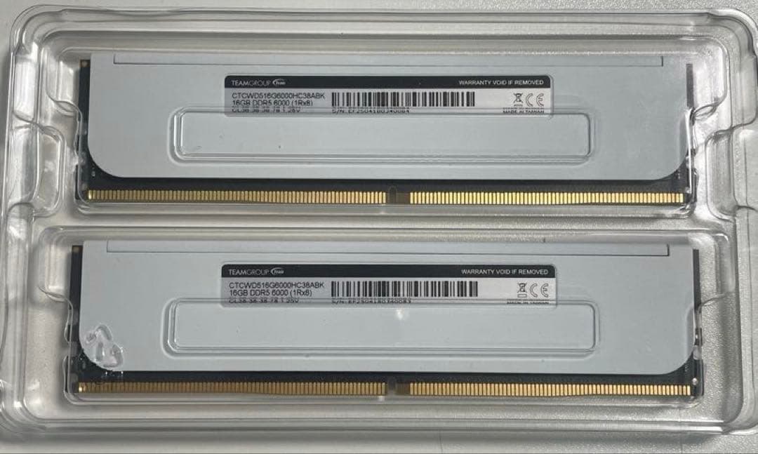 T-CREATE DDR5 16GB×2 6000MHz メモリ