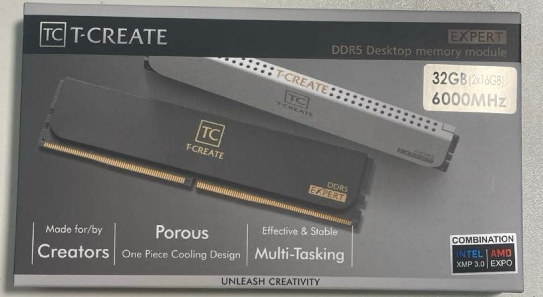 T-CREATE DDR5 16GB×2 6000MHz メモリ