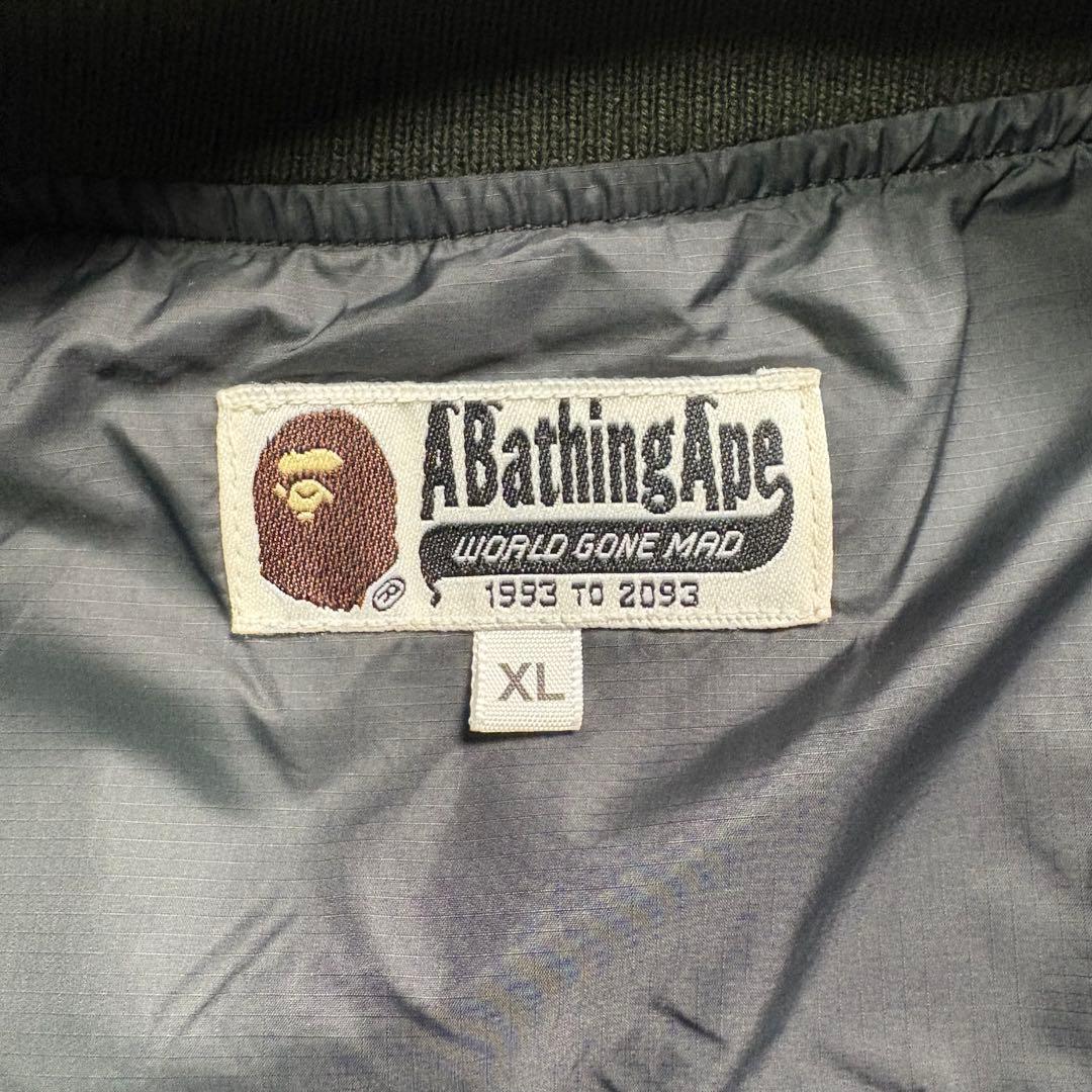 A BATHING APE ブルゾン　ナイロンジャケット　MA-1 迷彩　カモ