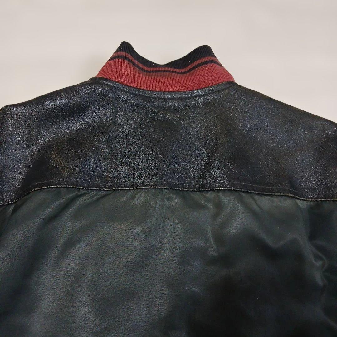 HARLEYDAVIDSONハーレーダビッドソン 00s レザーコンビ MA-1