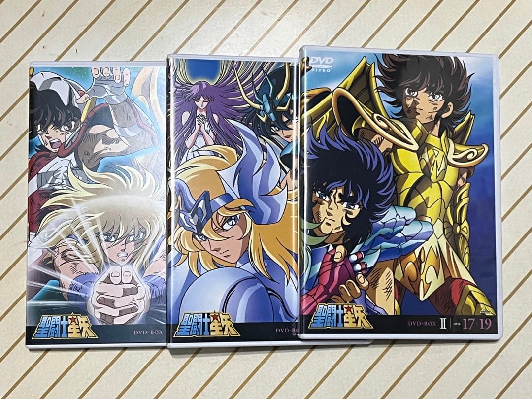 聖闘士星矢 DVDBOX 1、2