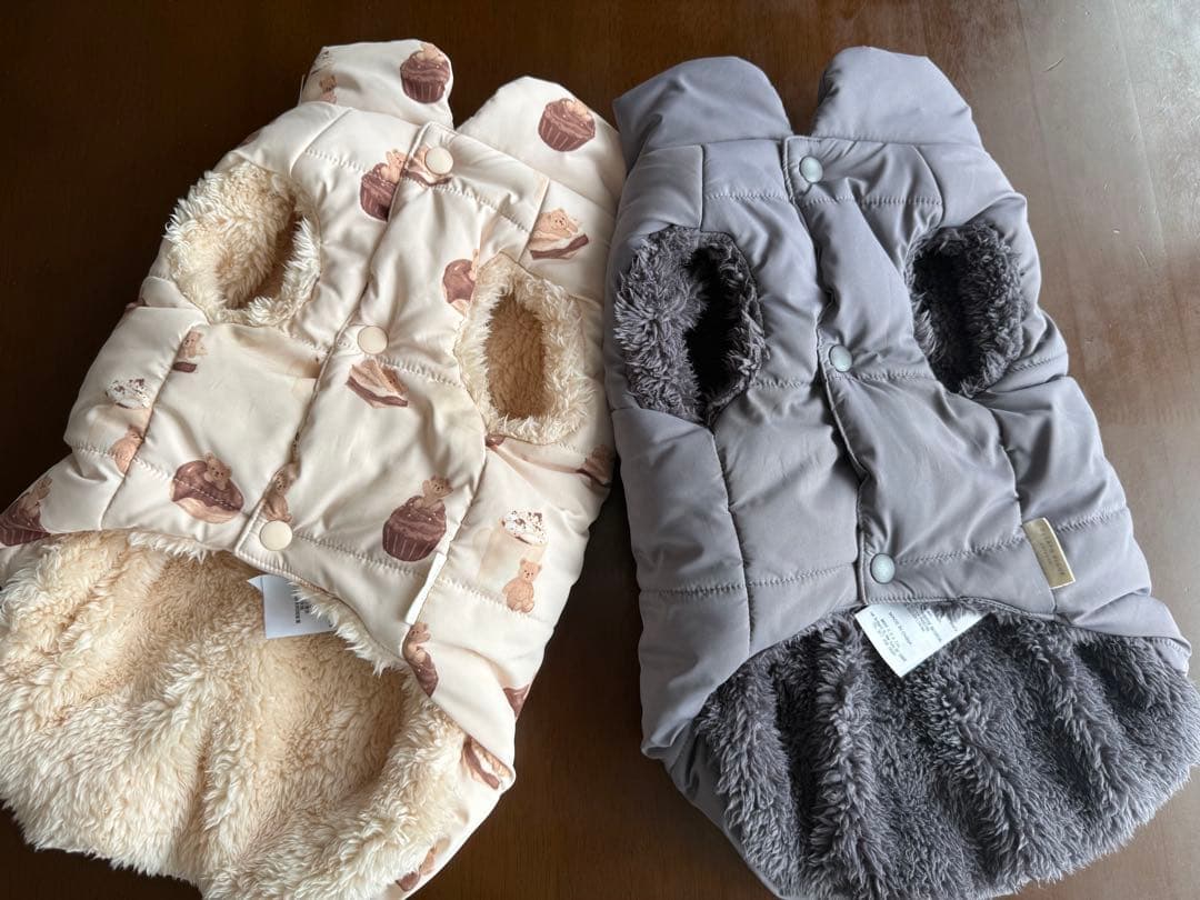 最終値下早い者勝ちGELATO PIQUE 犬服 ダウン2色セット XLサイズ