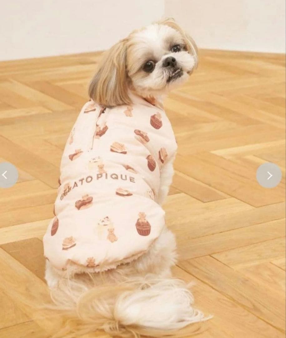 最終値下早い者勝ちGELATO PIQUE 犬服 ダウン2色セット XLサイズ