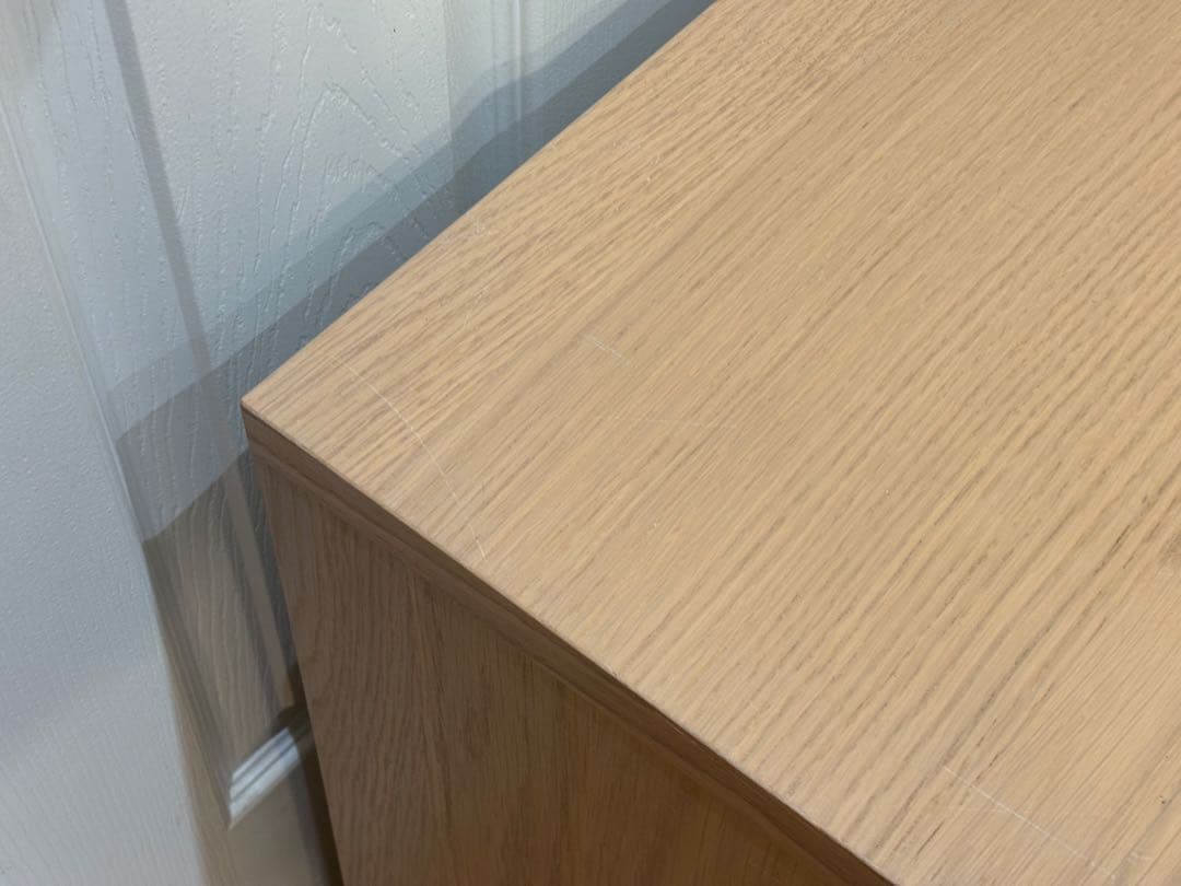 IKEA MALM ホワイトステインオーク 良品