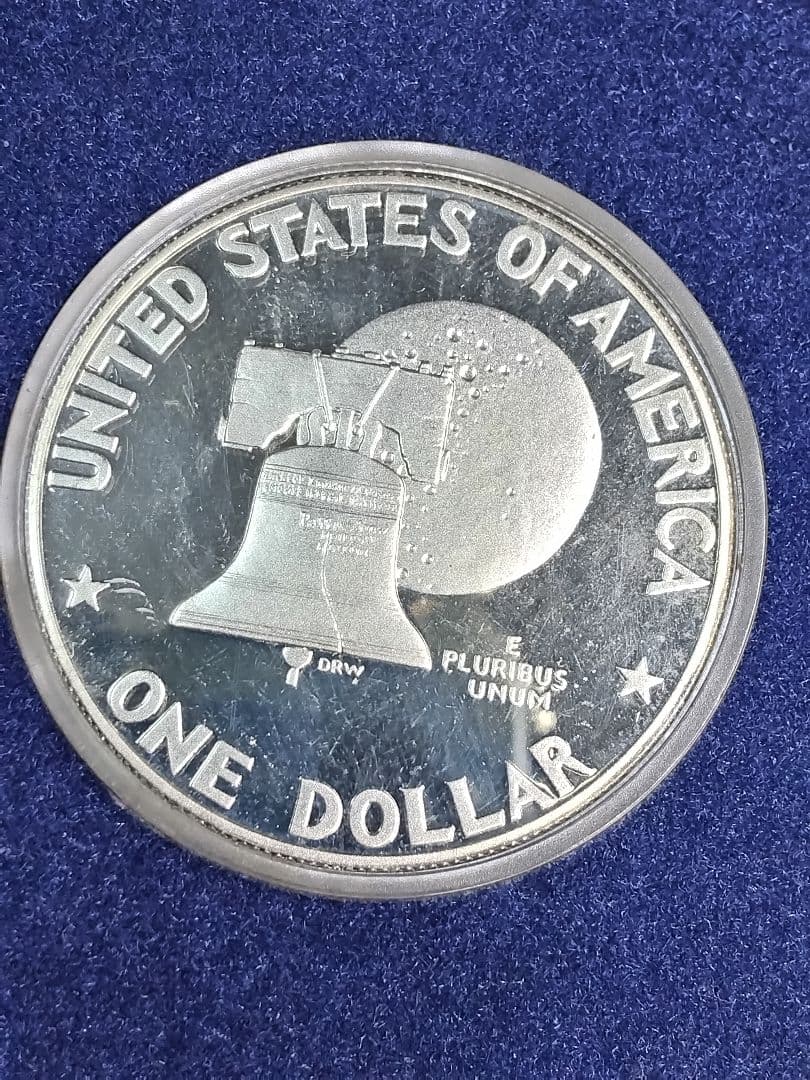hab038 アメリカ 1776-1976年 建国200年 記念銀貨 3枚セット