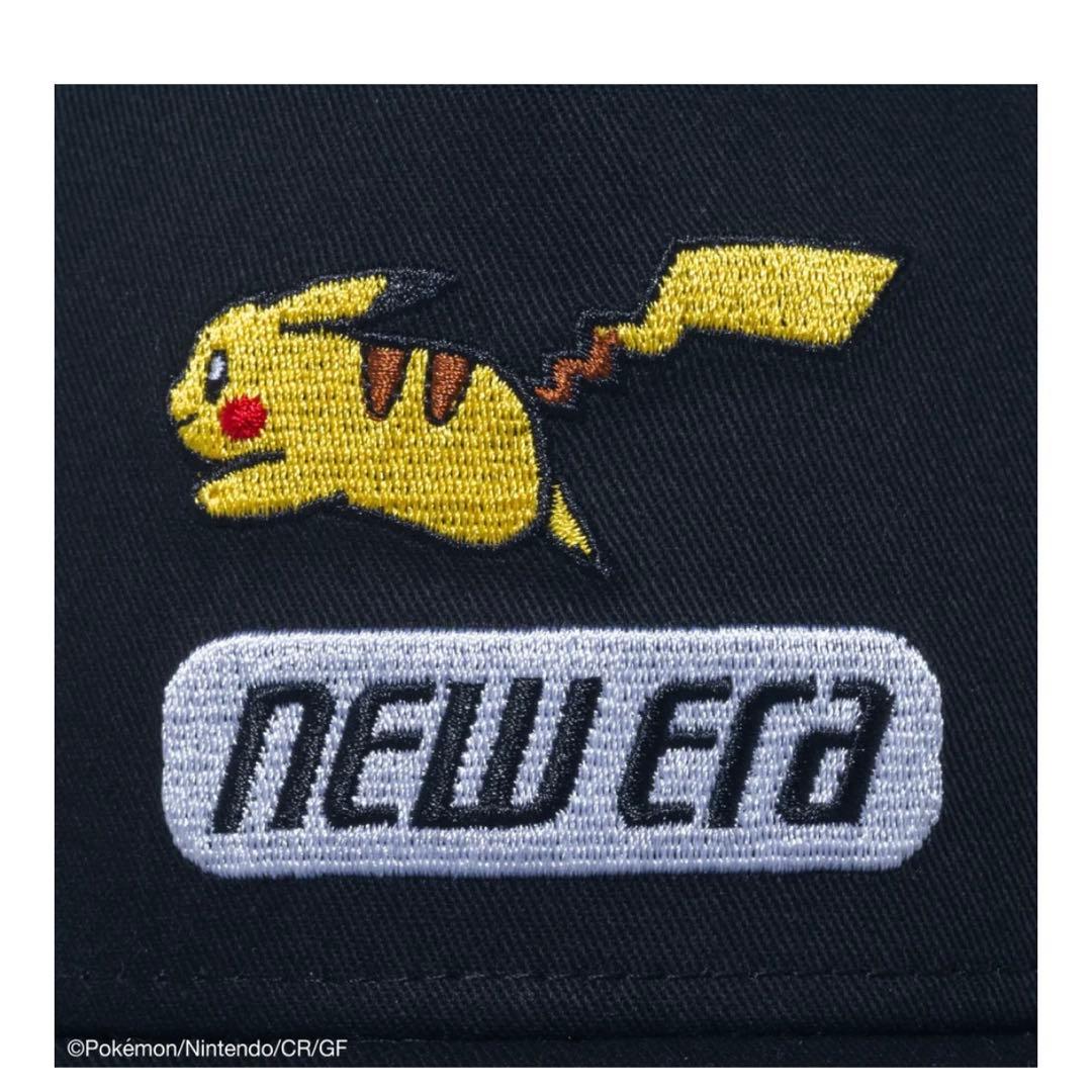 【新品未使用】9FORTY ポケモン ピカチュウ ブラック ニューエラ キャップ