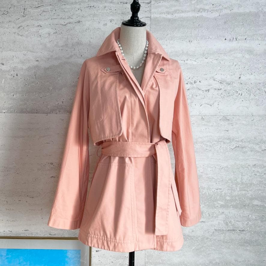 極美品★HERMES★3way★トレンチコート★ジレ★ショートジャケット