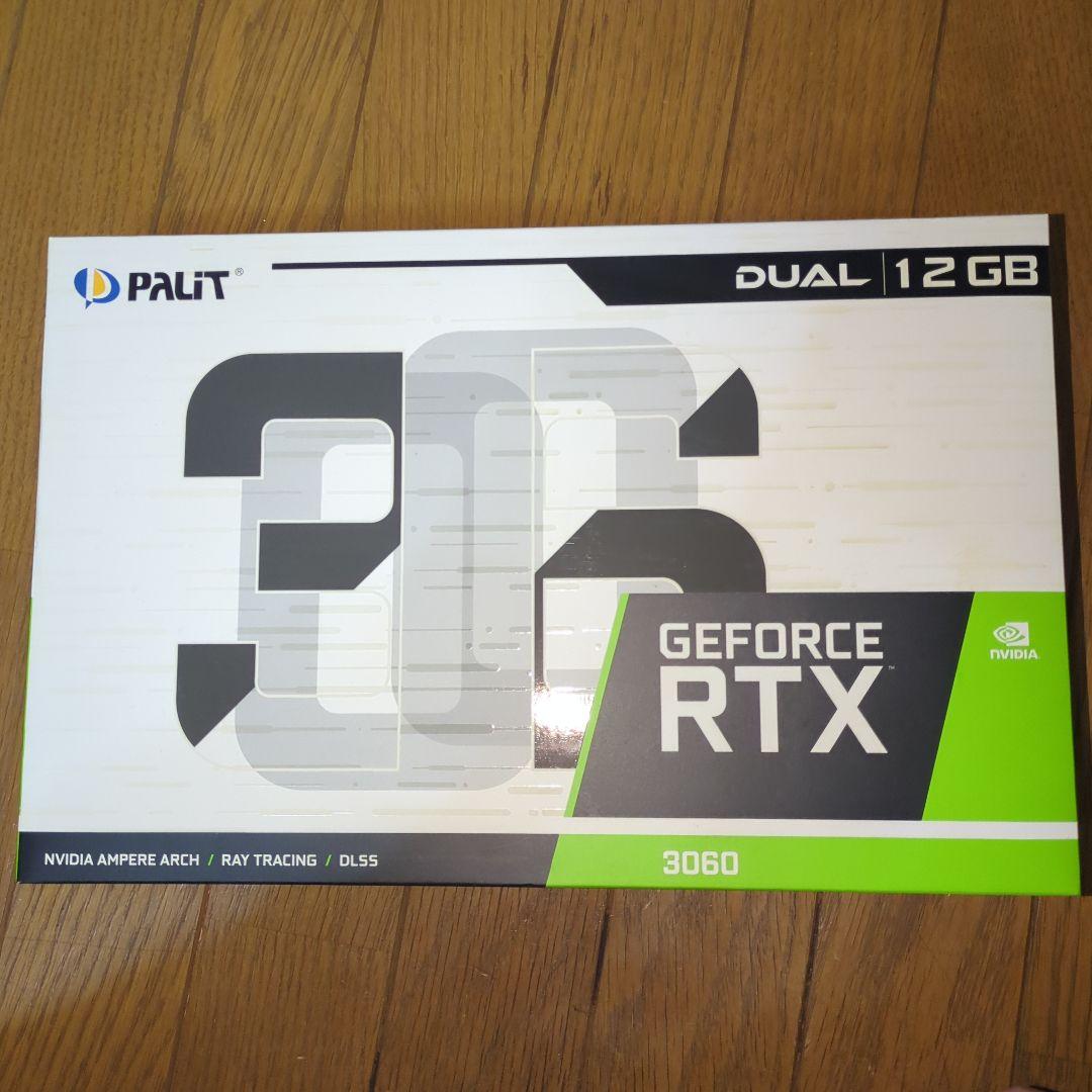 グラフィックボード・グラボ・ビデオカード PALIT GeForce RTX 3060 12GB