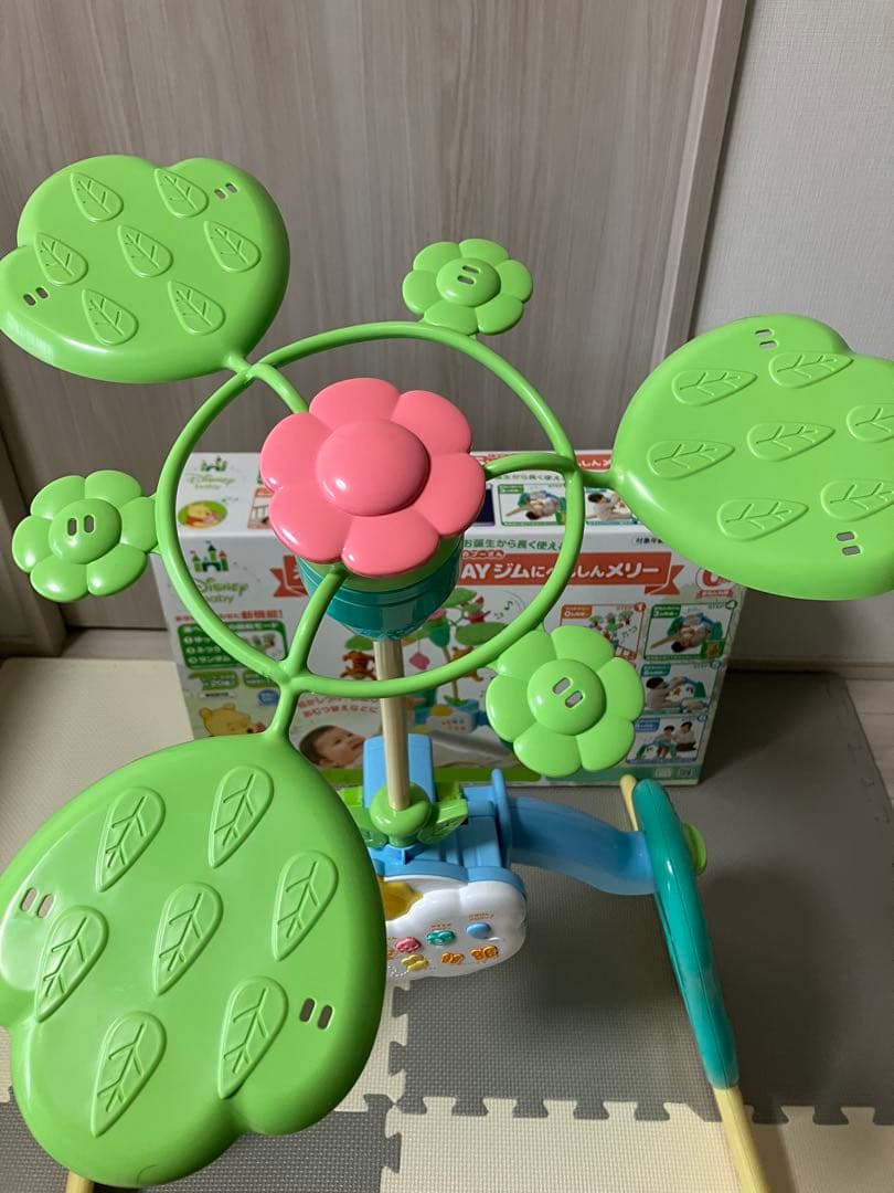 【美品】くまのプーさん ジムにへんしんメリー　プーメリー
