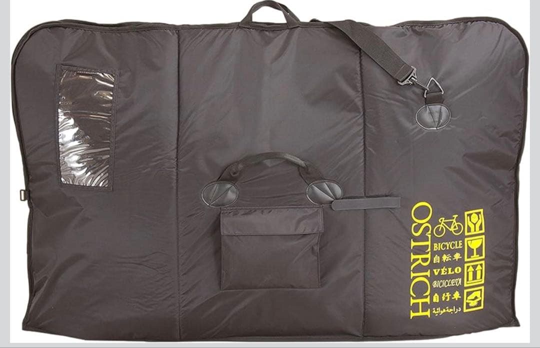 OSTRICH オーストリッチ輪行バッグ[OS-500]トラベルバッグ ブラック