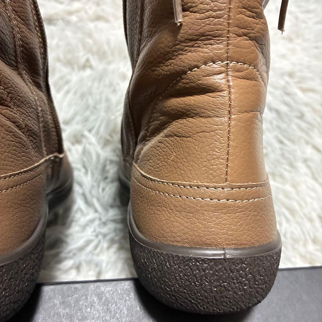 【未使用に近い】アキレスソルボ GORE-TEX 本革 防水 3E 24.0