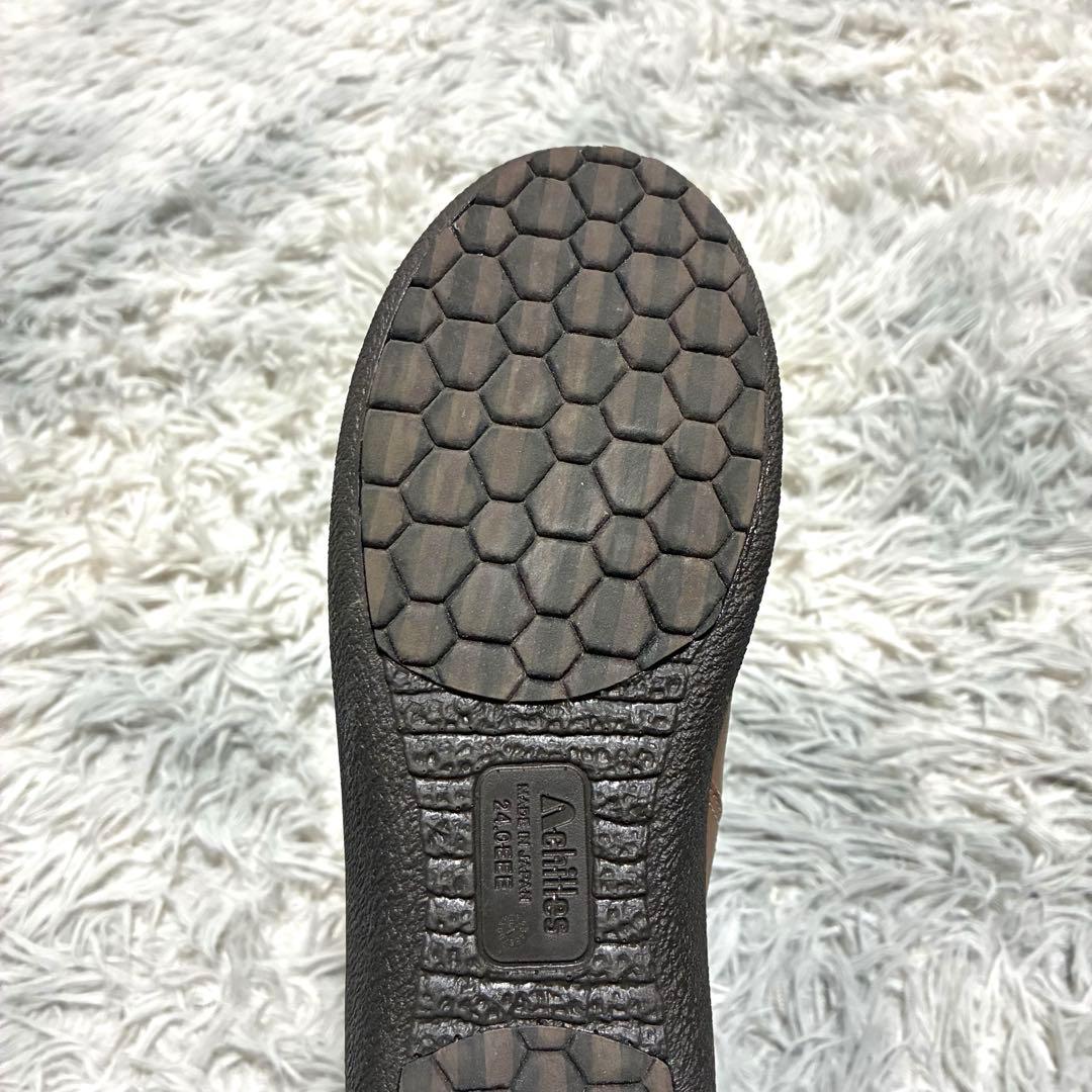 【未使用に近い】アキレスソルボ GORE-TEX 本革 防水 3E 24.0