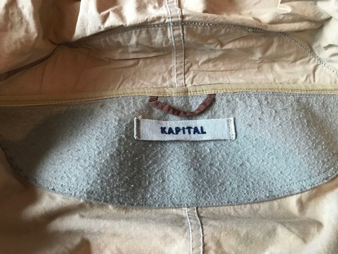 [最安値] KAPITAL RING COATキャピタル リングコート　キャメル