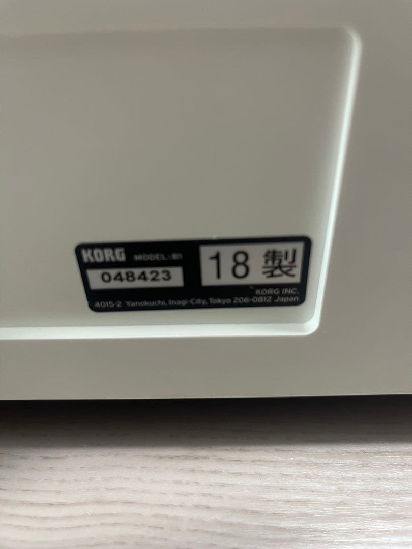 KORG 電子ピアノ B1 88鍵盤　ジャンク品