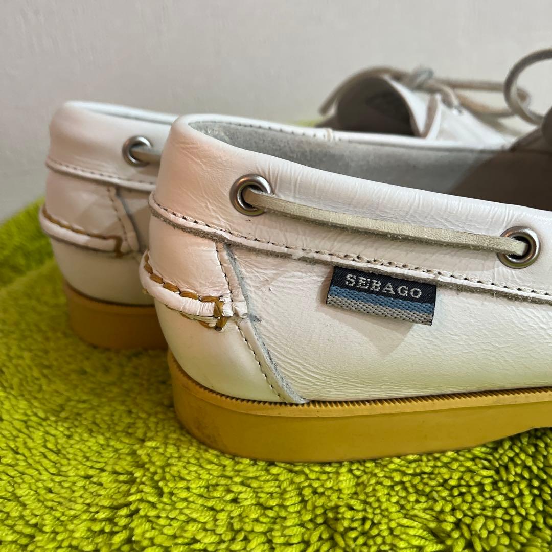 紳士用靴　SEBAGO レザースリッポン　デッキシューズ　サイズUS9