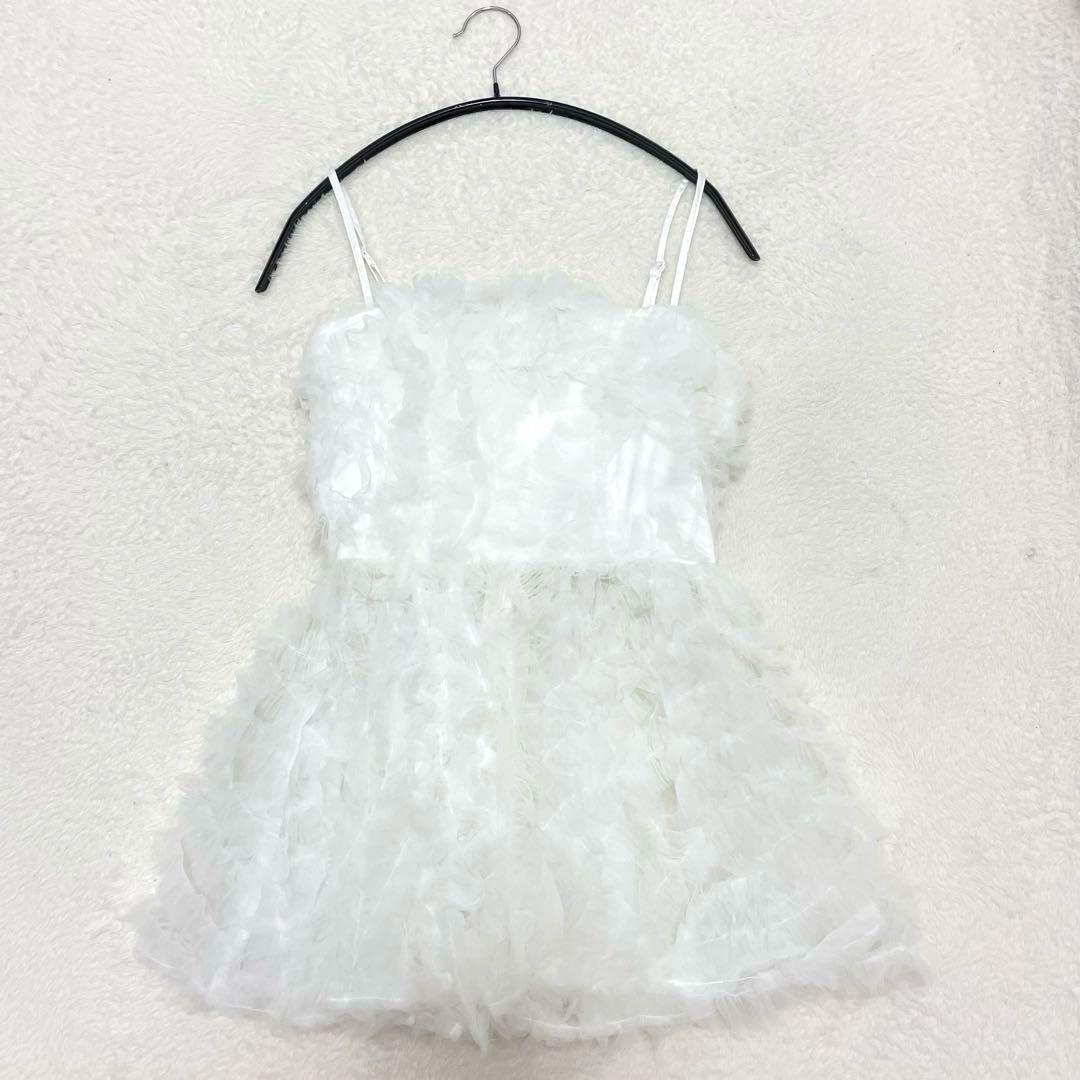 ほぼ未使用★SNIDEL 24SS チュール刺繍ベアペプラムTOPS