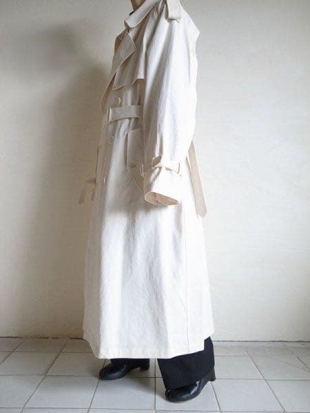 DOUBLE SHADE TRENCH COAT(－)
