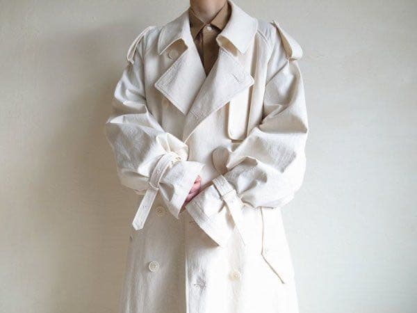 DOUBLE SHADE TRENCH COAT(－)