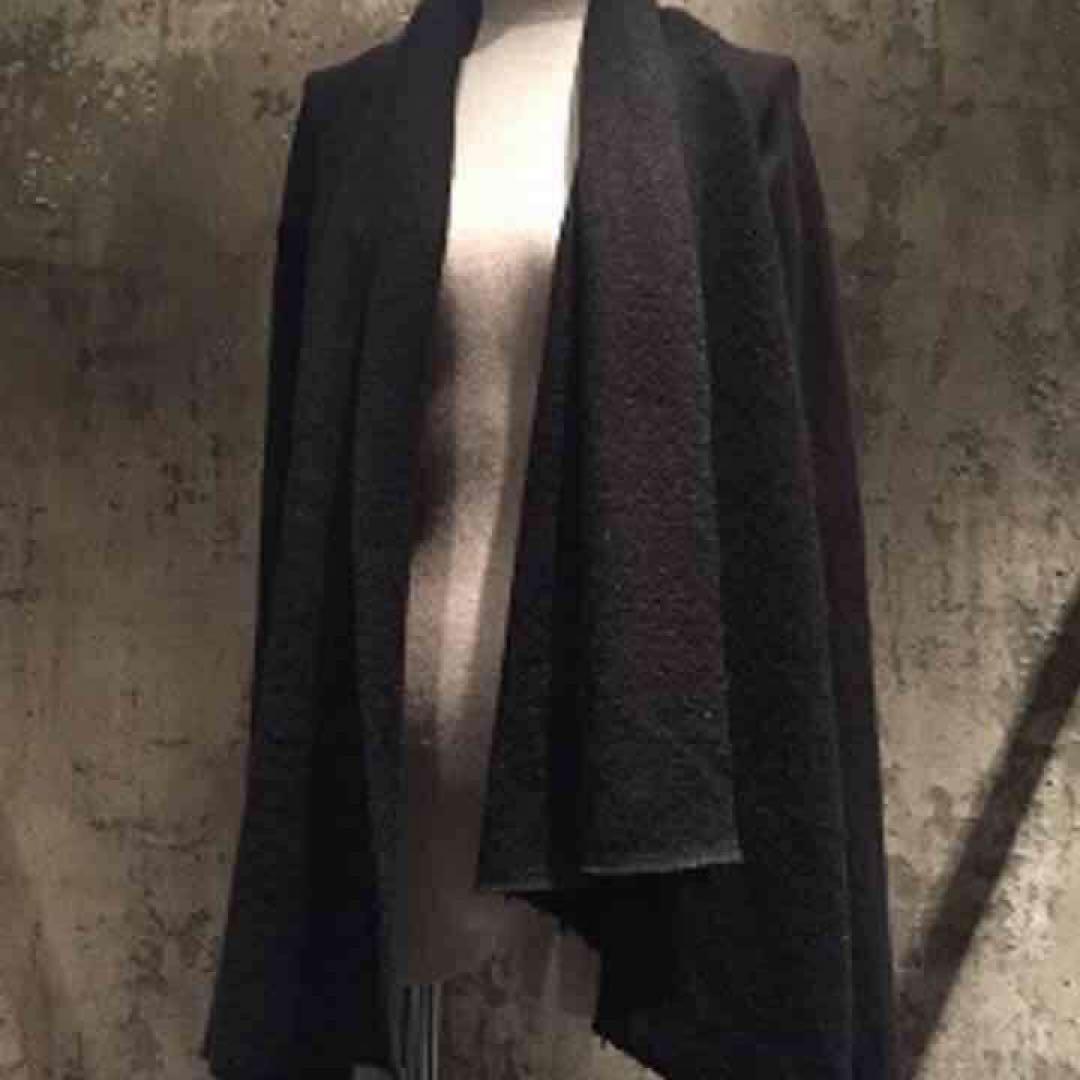 ifsixwasnine CARDI-2H/LS　異素材 ニットカーディガン