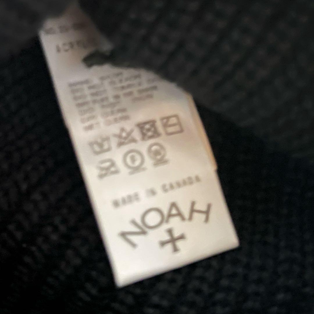 NOAH 黒　ビーニー正規品