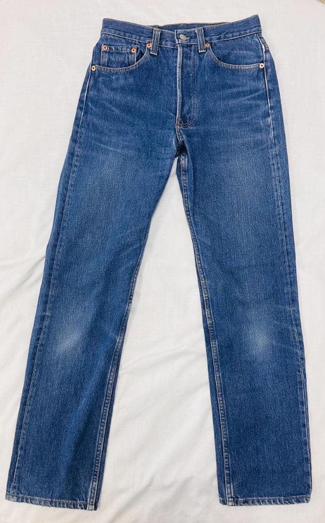 【極美品】リーバイス ストレートデニム 501XX アメリカ製 W28 ブルー