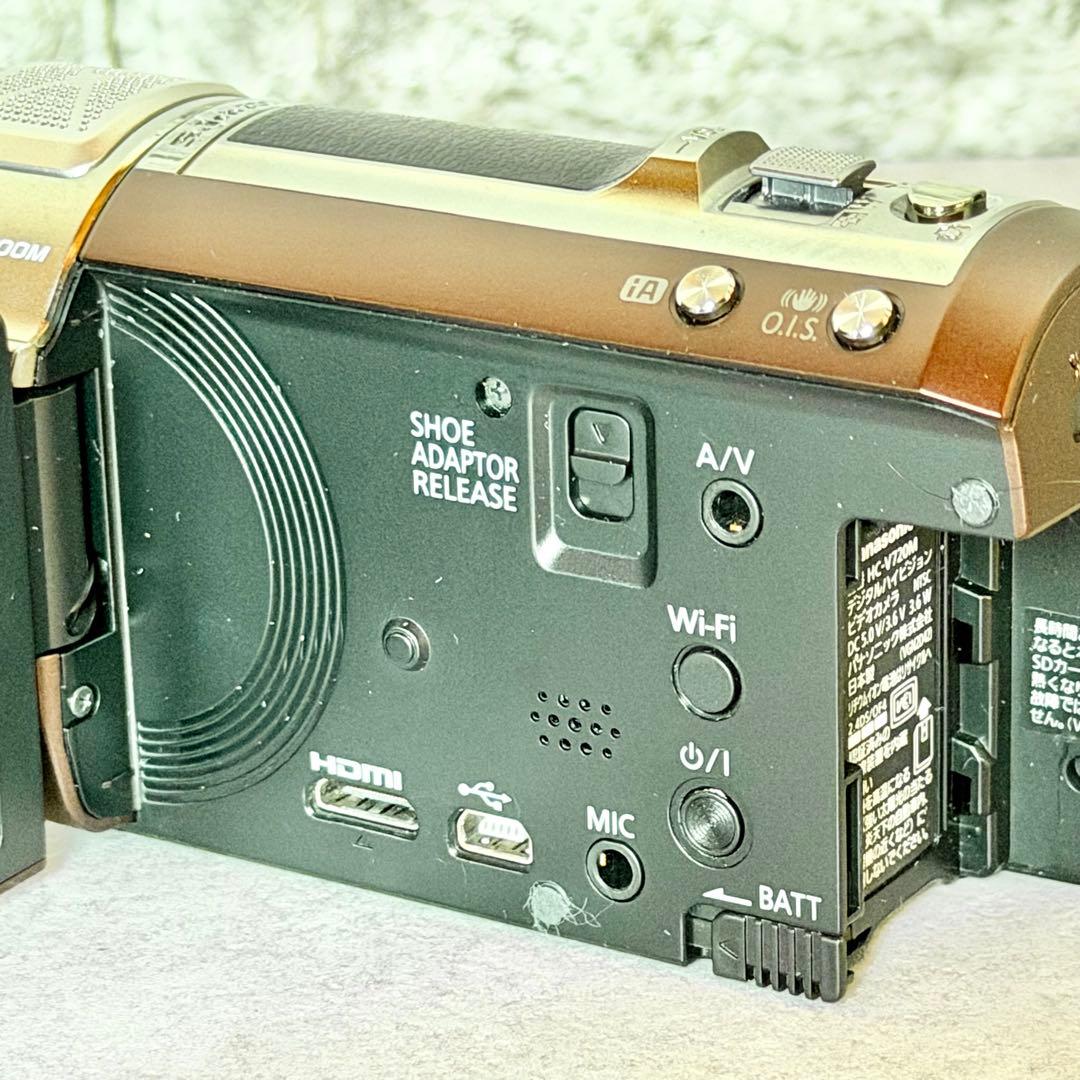 Panasonic「HC-V720M」デジタルハイビジョンビデオカメラ