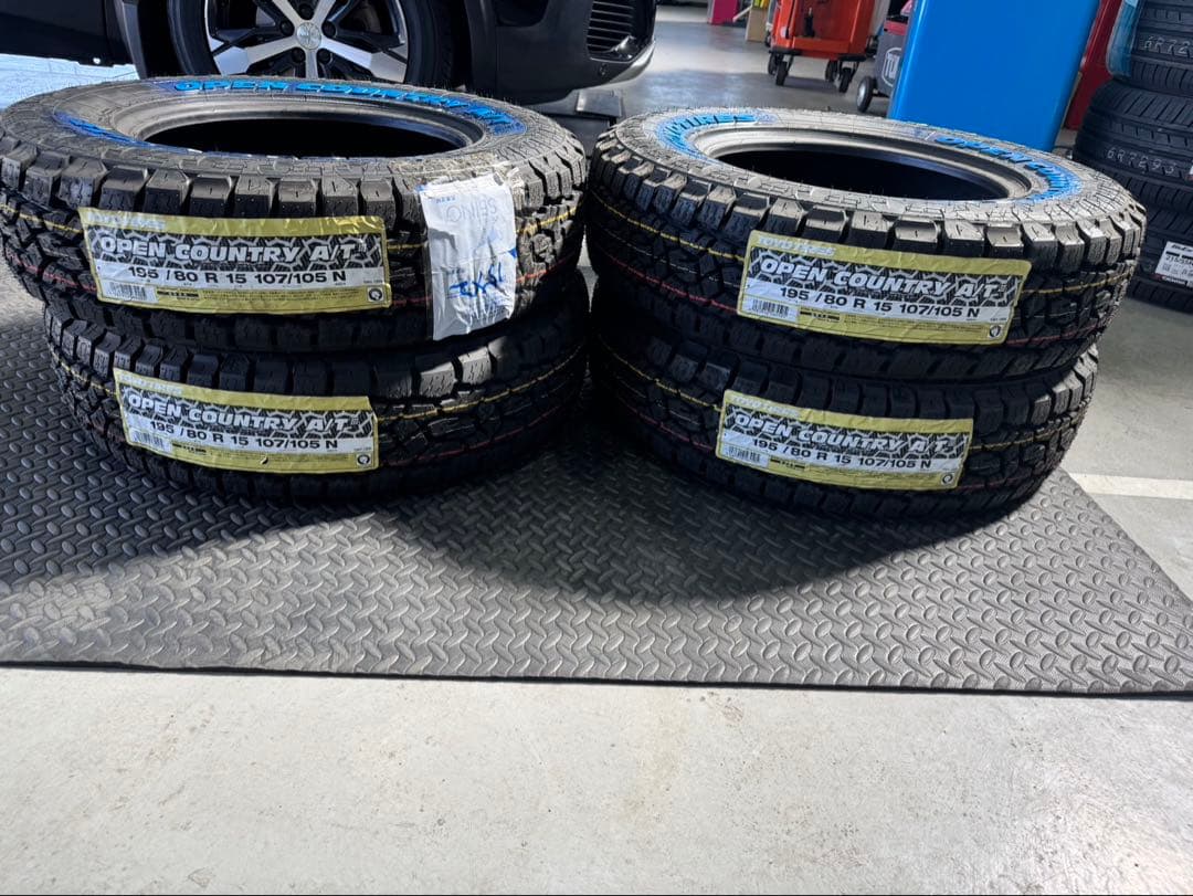 TOYO OPENCOUNTRY A/T III 195/80 R15 新品4本