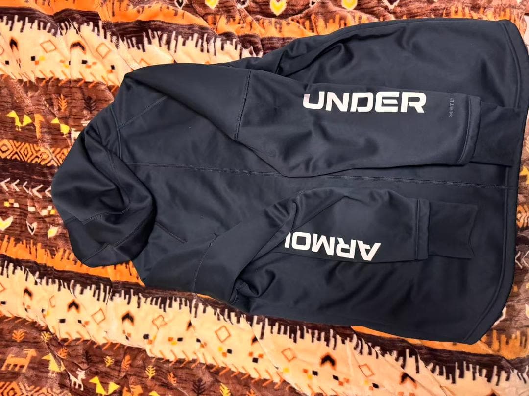 アンダーアーマー UA WINTER KNIT JACKET 黒
