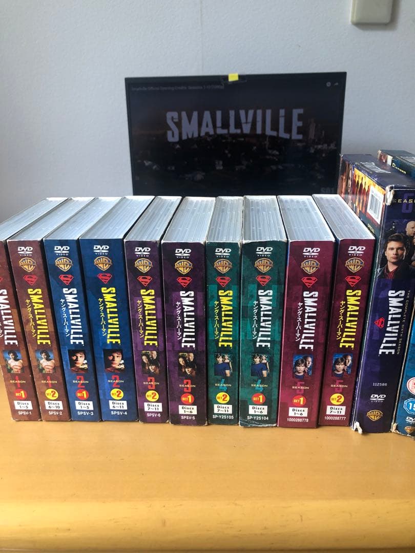 ヤング．スーパーマン．SMALLVILLE 1~7 SEASON