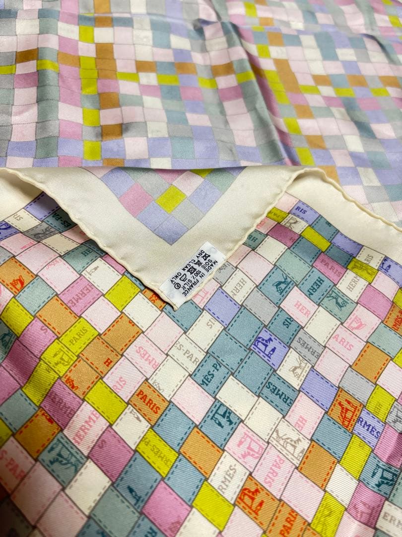 【大幅値下げ】エルメス　スカーフ　カレ90