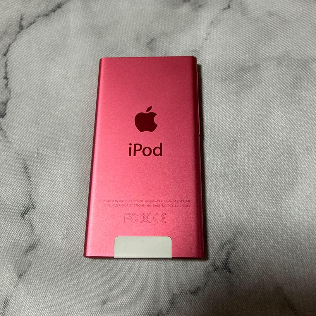 《美品》iPod nano 第7世代 16GB ピンク　MD475J