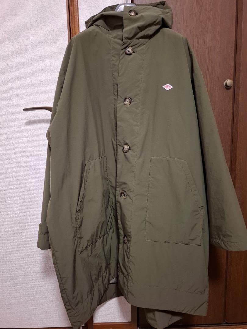 ダントン INSULATION HOODED COAT 40size OLIVE