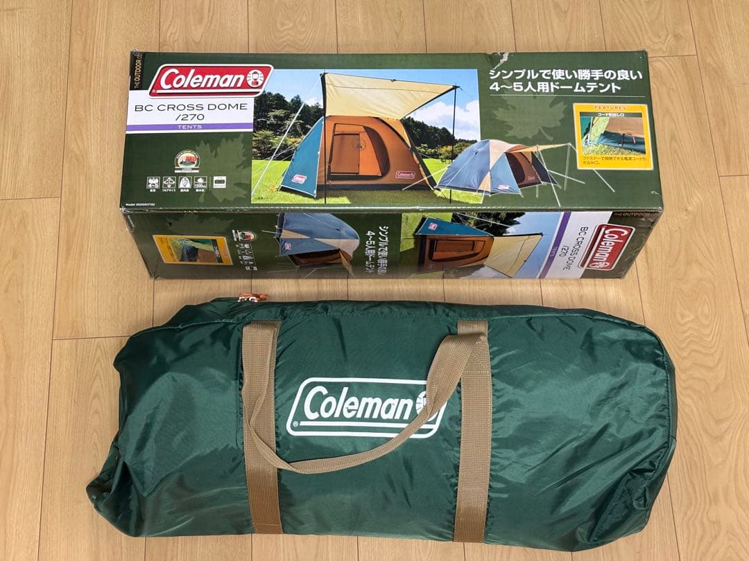 Coleman BC CROSS DOME /270 テント