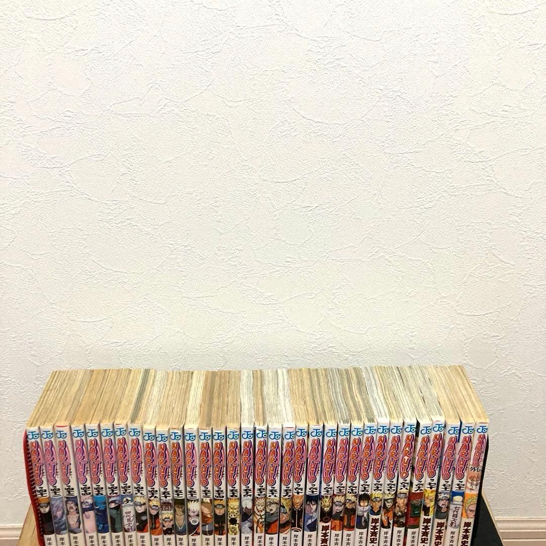 ナルト全巻＋関連本　漫画　アニメ　名作　完結　ジャンプ　忍　サスケ　NARUTO