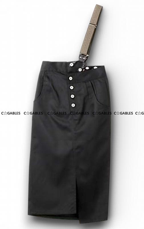LIMI feu×Dickies サスペンダー付き　ワンショルダースカート　レア