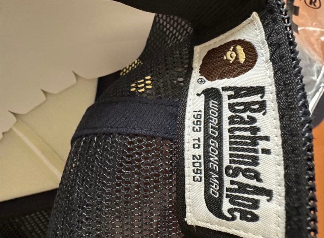 A BATHING APE メッシュキャップ トラッカーキャップ