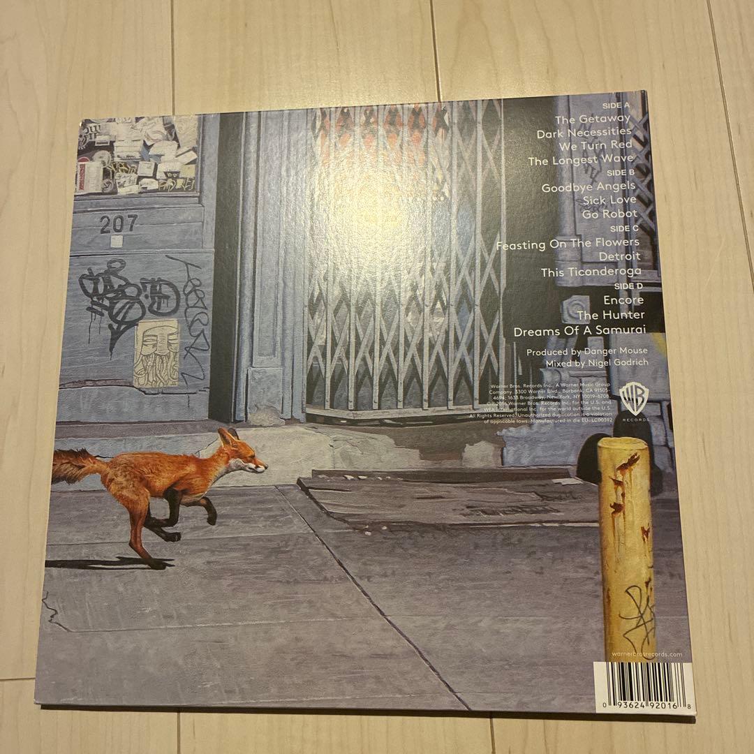 レッドホットチリペッパーズ thegetaway レコード