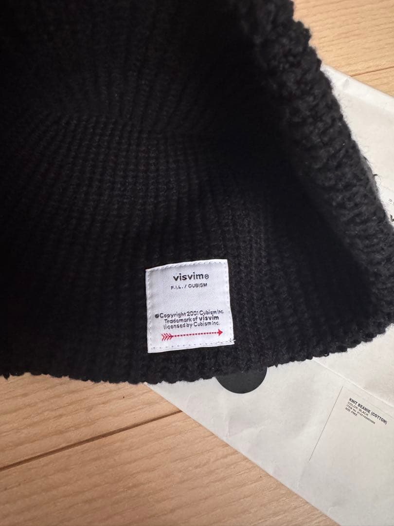 帽子 visvim KNIT BEANIE(cotton)