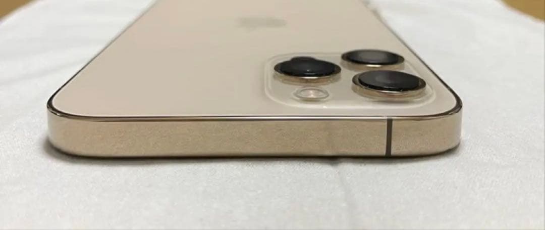 【美品】Apple iPhone 12 ProMax ゴールド 本体